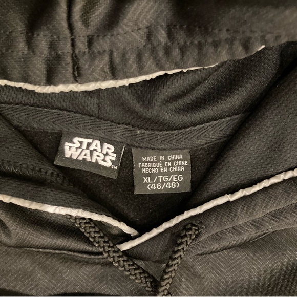 Star Wars Black Hoodie Men's XL Pullover With Pockets - Picture 3 of 4